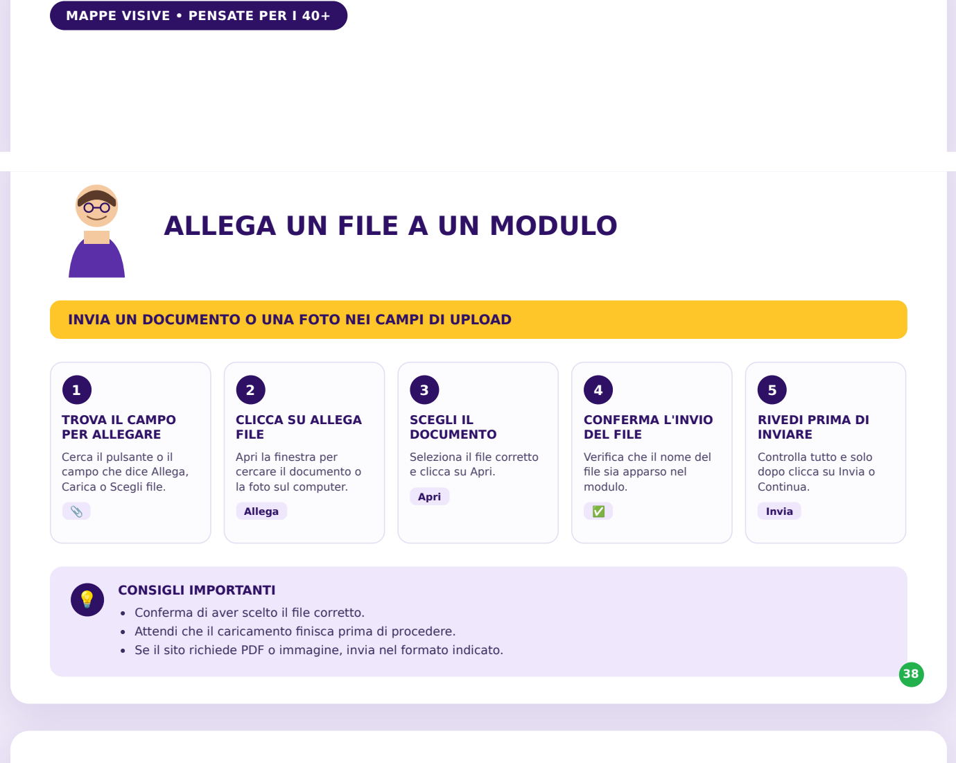 Allegare un file a un modulo